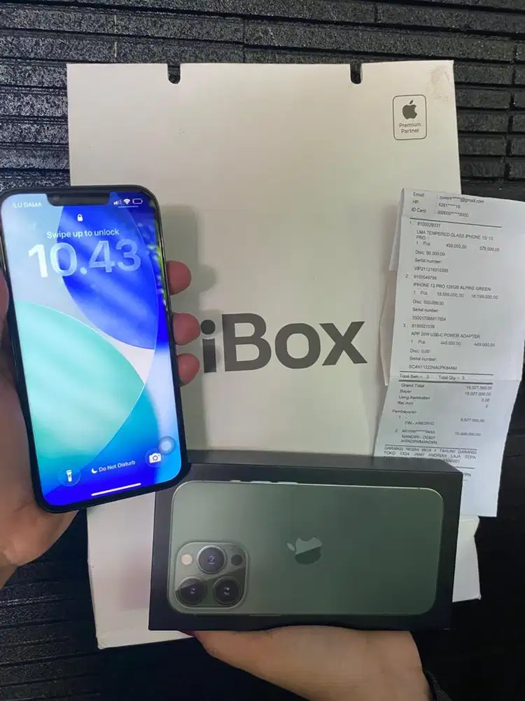 Iphone 13 pro 128 gb green