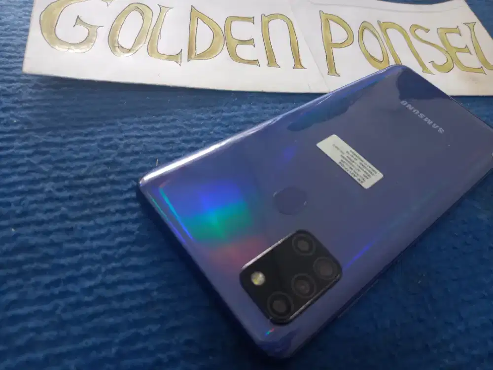 Samsung A21S Ori SEIN(Ram6Gb/64Gb)Golden Ponsel