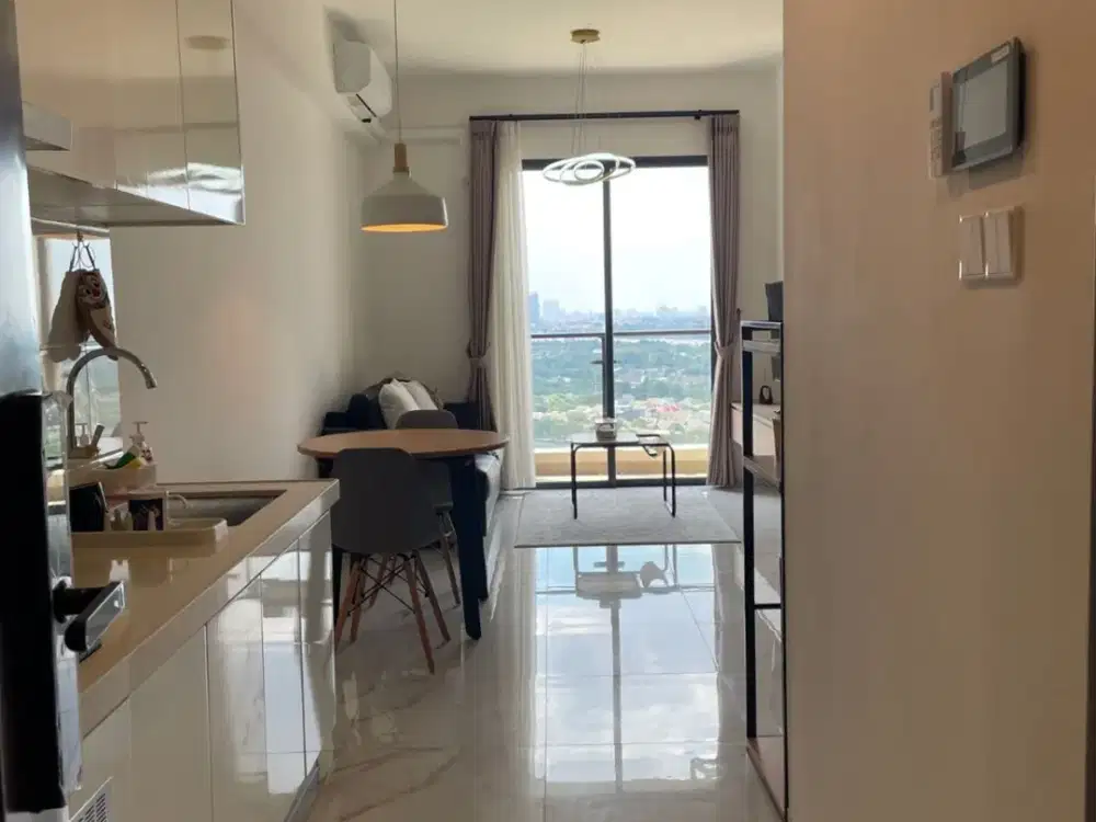 Disewa 2BR Furnished Apartemen Sky House BSD