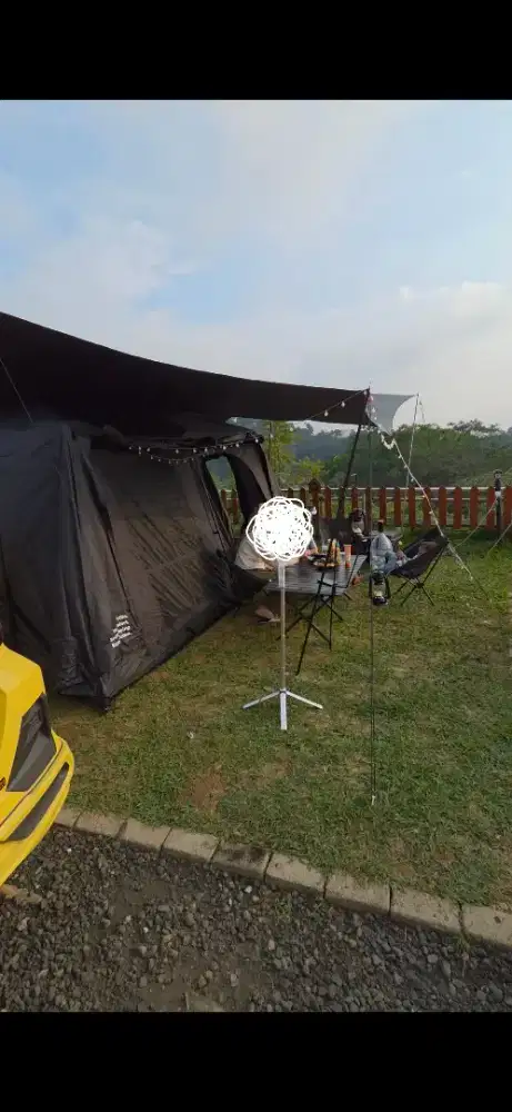 Tenda Alltrek Peak Villa + Fly Sheet Volark + Footprint Black Edition