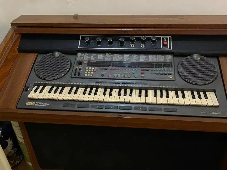 Yamaha PSS-795 + Kabinet Kayu