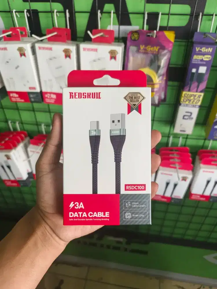 KABEL DATA TYPE C REDSKULL RSDC100