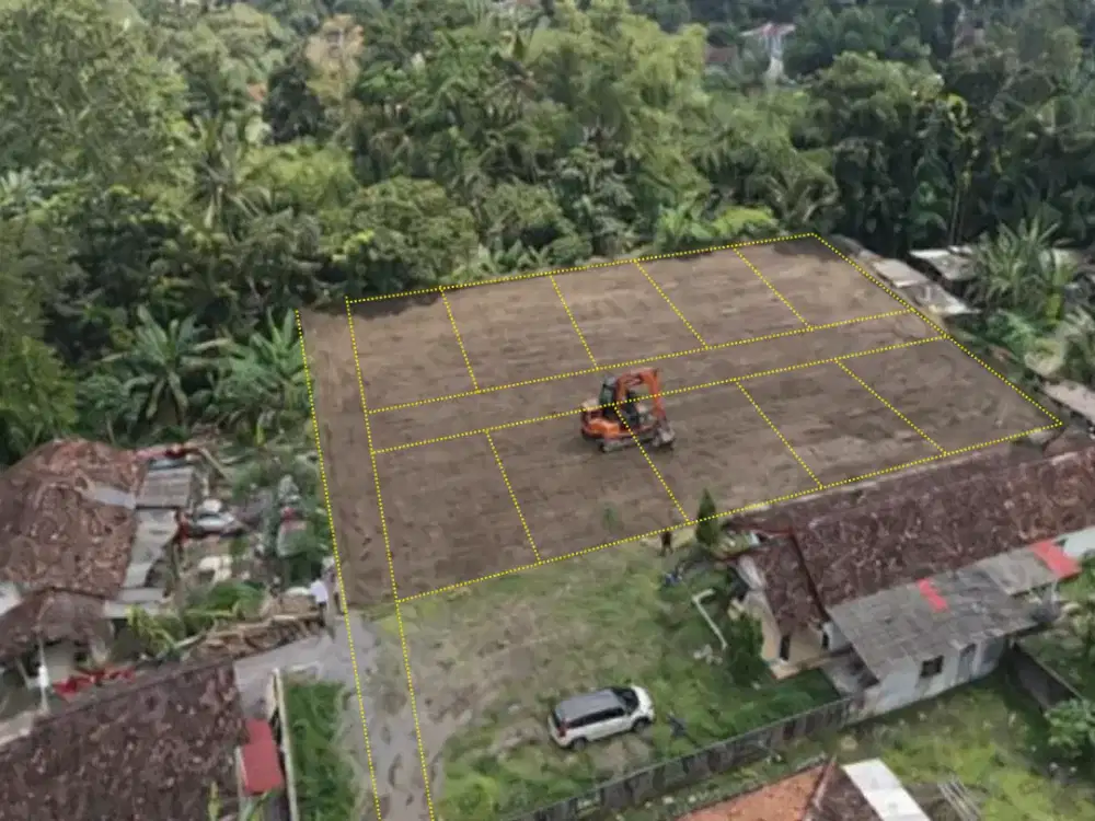 Tanah SHM Harga 1 Juta-an Di SLeman Luas Ideal 100 Meteran