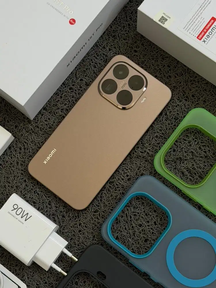 Xioami 15T Pro 1TB Gold Fullset Garansi Panjang