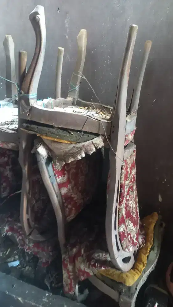 Bangku Kursi Makan Kayu Jati Asli