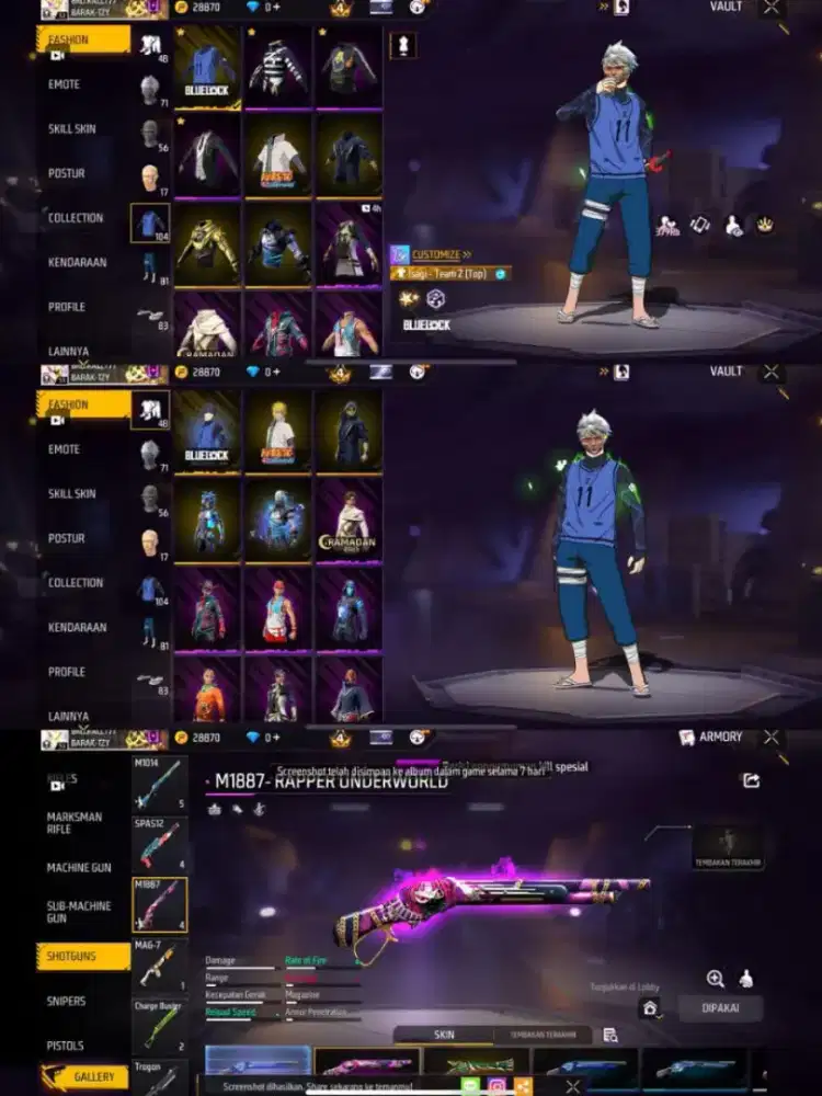 JUAL AKUN FF MURAH AMAN DAN TERPERCAYA