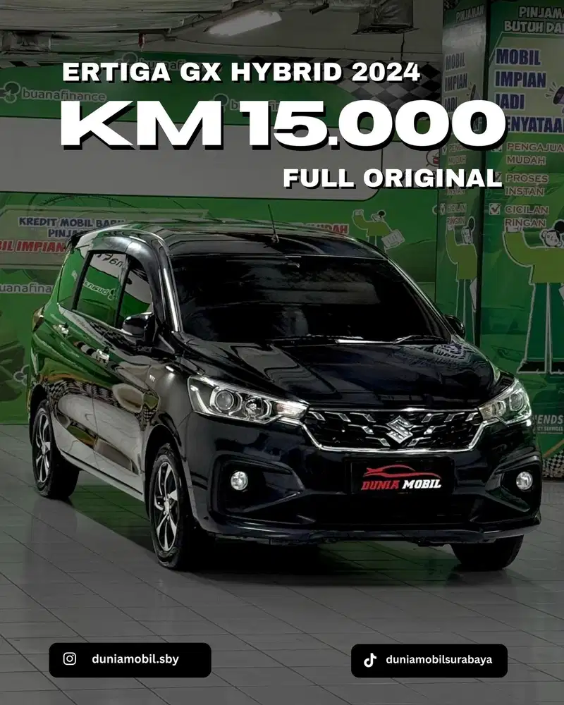 [KM 15 RB] - ERTIGA GX HYBRID CRUISE 2024 Bisa Tukar 2025 / 2023