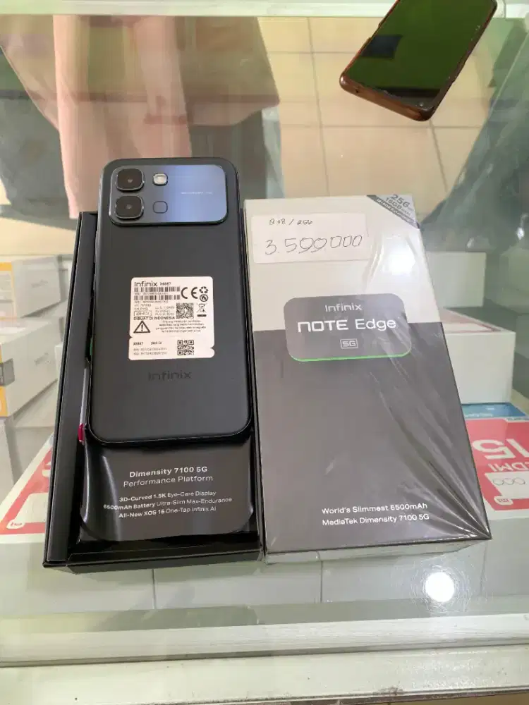 INFINIX NOTE EDGE HP Spek gaming ready gaisss