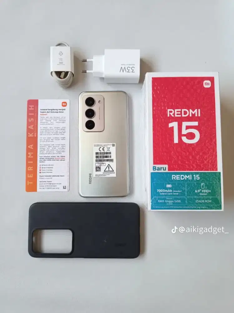 Ready gaes hp redmi 15