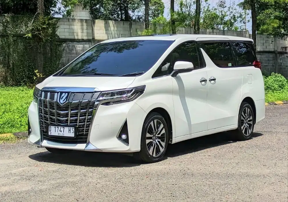 ALPHARD G 2.5 AT 2018 TRANSFORMER LowKM 55rb RECORD TOYOTA BANDUNG