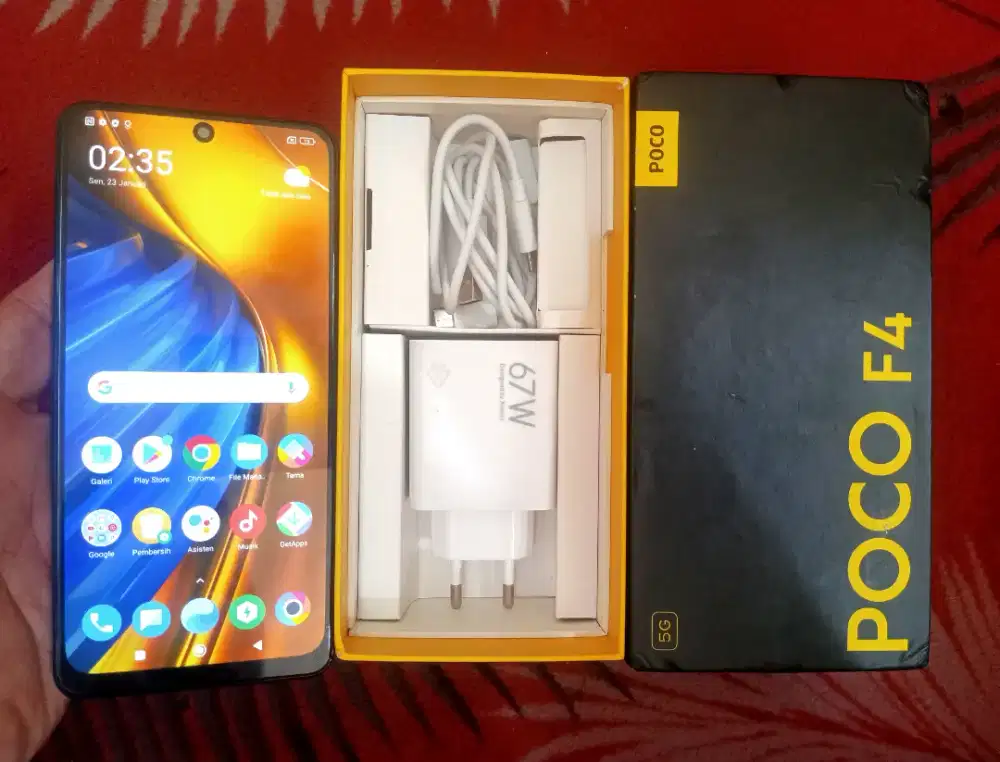 Poco F4  5G  6 128  Full Set