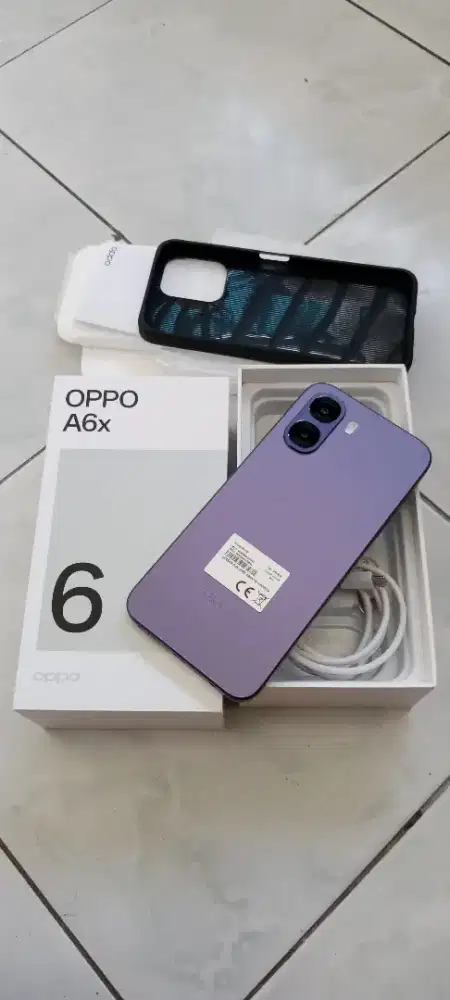 Oppo A6x ram4+8/64gb baru semingu msih baru kdo dri pman.