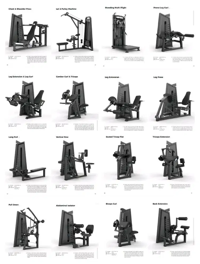 Peralatan Gym machine dhz