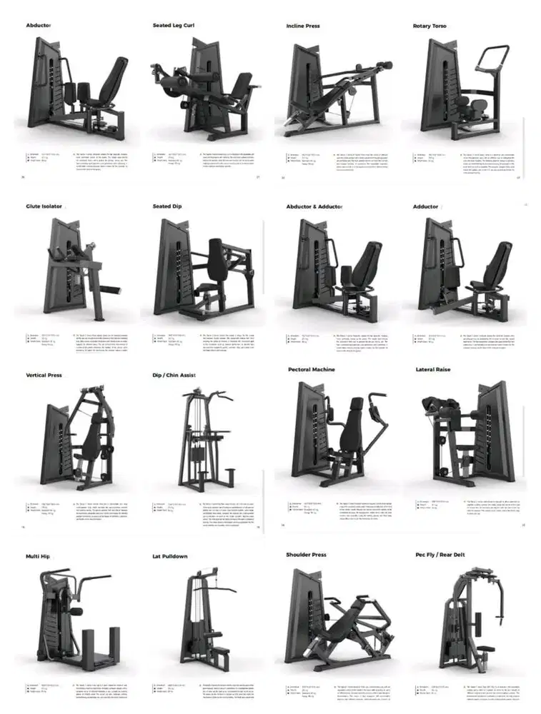 Peralatan Gym machine dhz