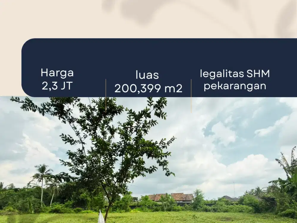 Tanah Kadilobo Jl. Palagan km 14