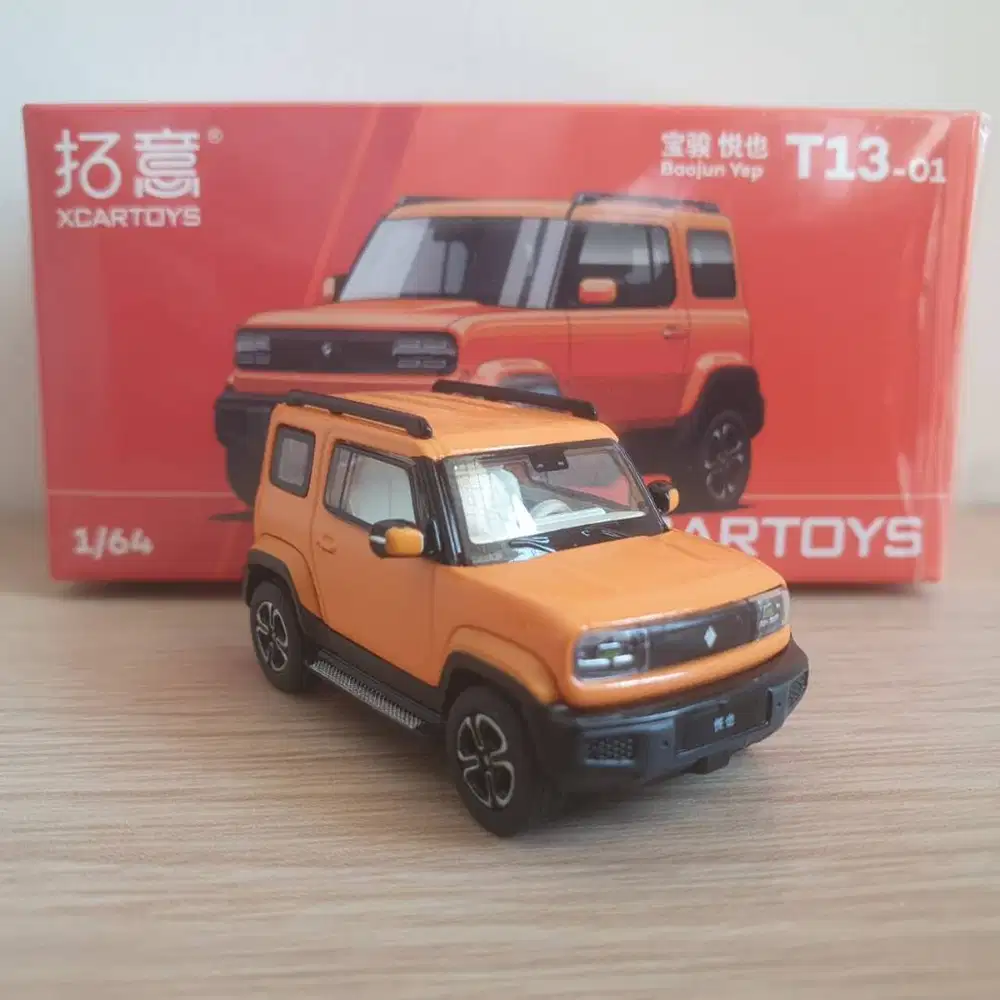 XCarToys T13-01 Baojun Yep 1/64 (Orange, Oranye, X Cars Toys, T13 01)