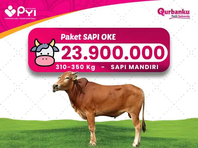 Qurban 2026/1447 H - Qurban Sapi Paket Oke Kualitas Oke Harga Murah