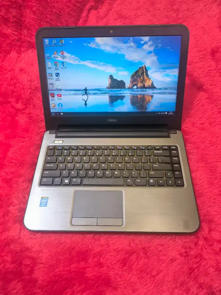 DIJUAL LAPTOP DELL SLIM,CORE I3 GEN 4,RAM 8 GB,HDD 750 GB