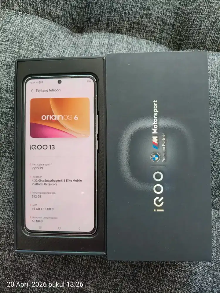 IQOO 13 RAM 16/512 GB