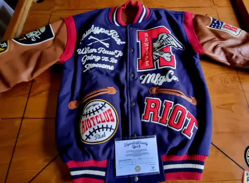 Jaket Original RAWTYPE RIOT type 3