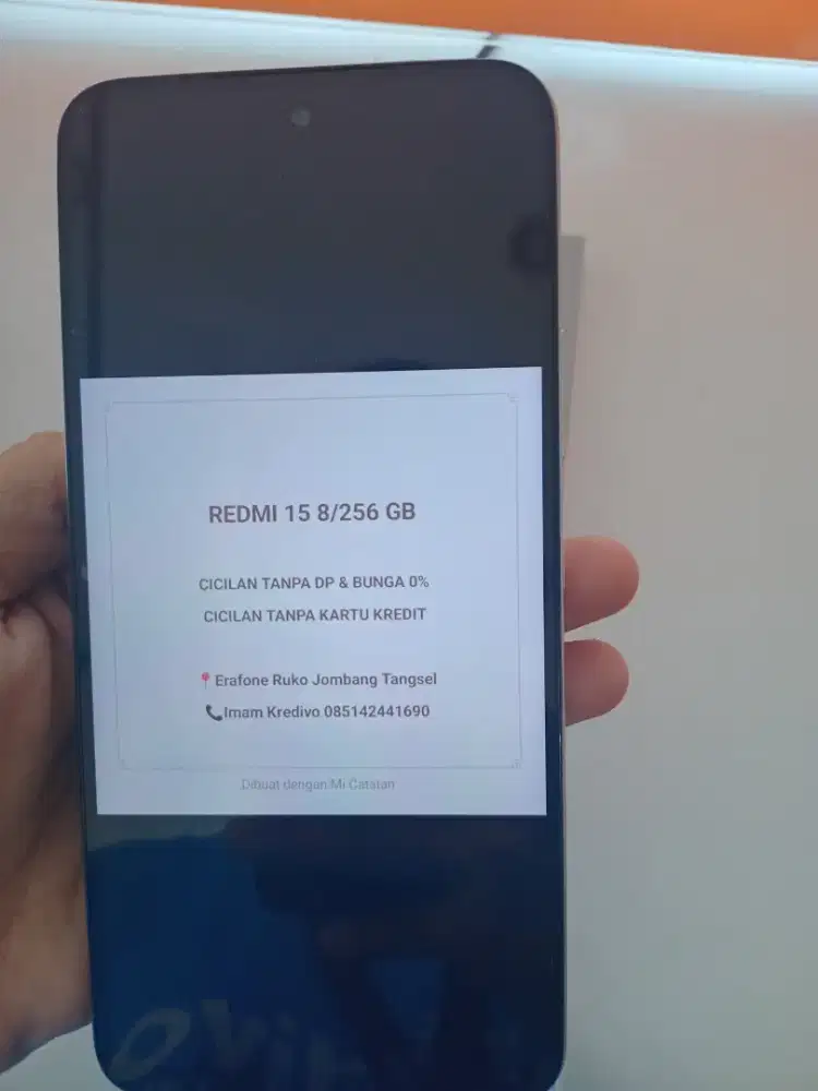 REDMI 15 8/256 GB Cicilan Tanpa Dp