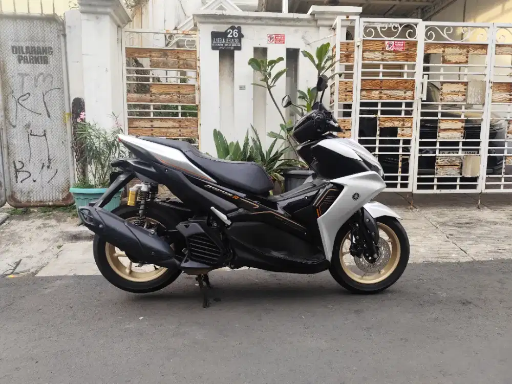 Yamaha aerox abs connected 2024 km low