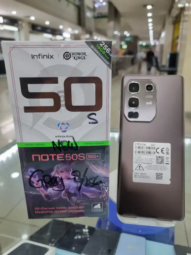 Infinix note 50s 5g+ 8/256 seminggu pakai likenew