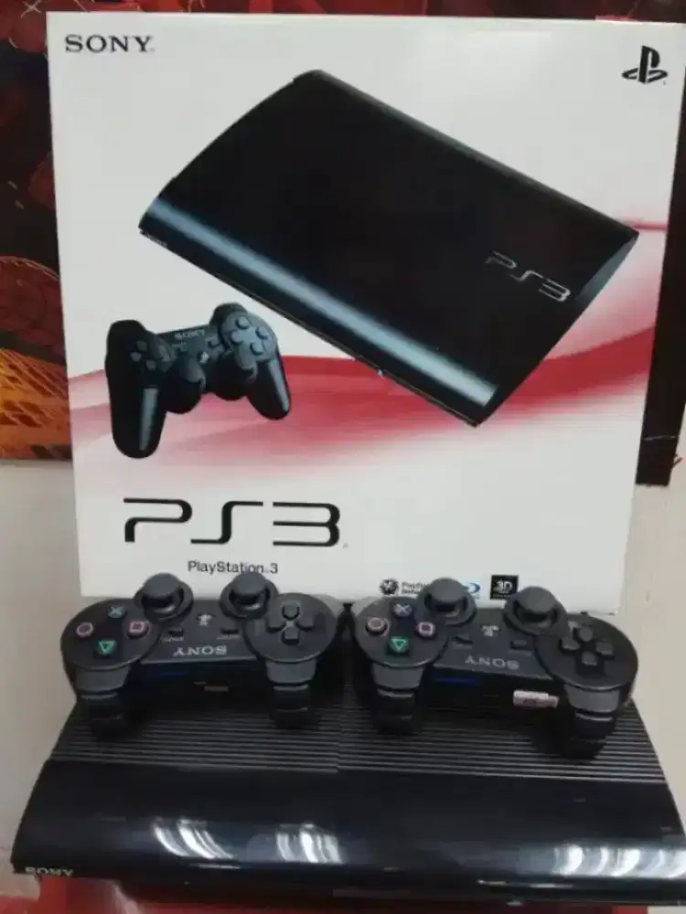 PS3 SUPER SLIM HDD 500GB ISTIMEWA