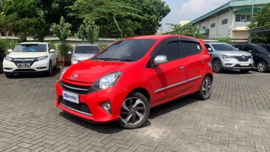 DP MURAH - Toyota Agya 1.0 G Bensin AT 2015 Merah
