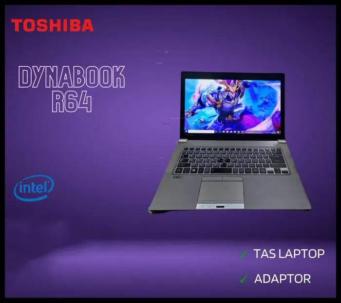 Laptop Toshiba Dynabook R64 Core i5 6200 Ram 8GB SSD FHD *RRC