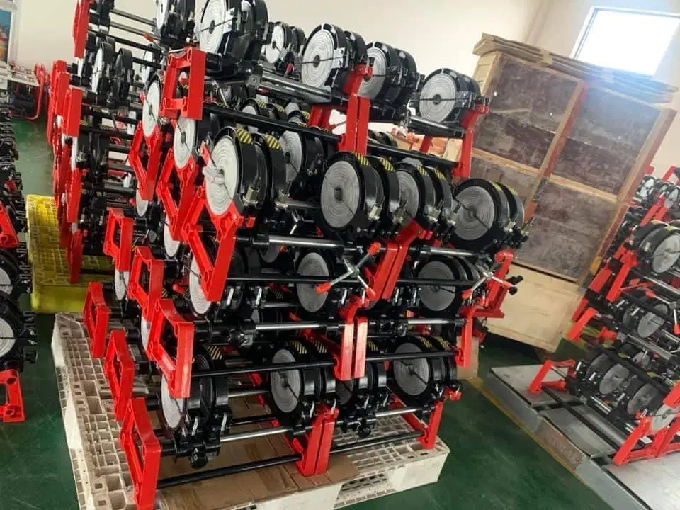 Mesin Las Type Dorong 160mm Manual 2 Clamp | Penyambungan Pipa 40-160