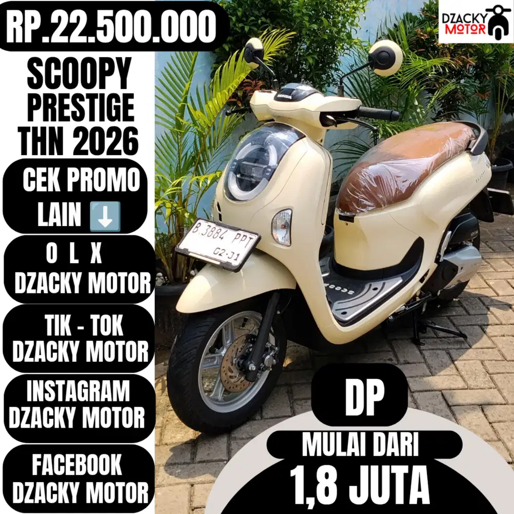 SCOOPY PRESTIGE 2026 SECOND LIKE NEW