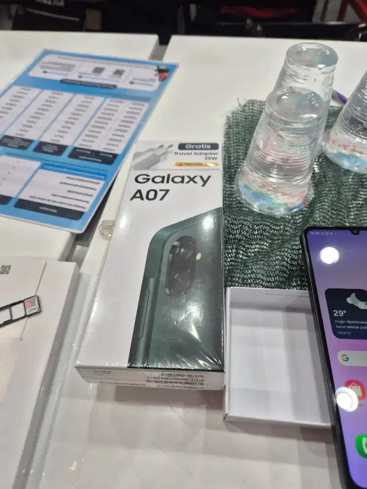 Samsung A07 4/64 promo cicilan 0% pake kartu kredit