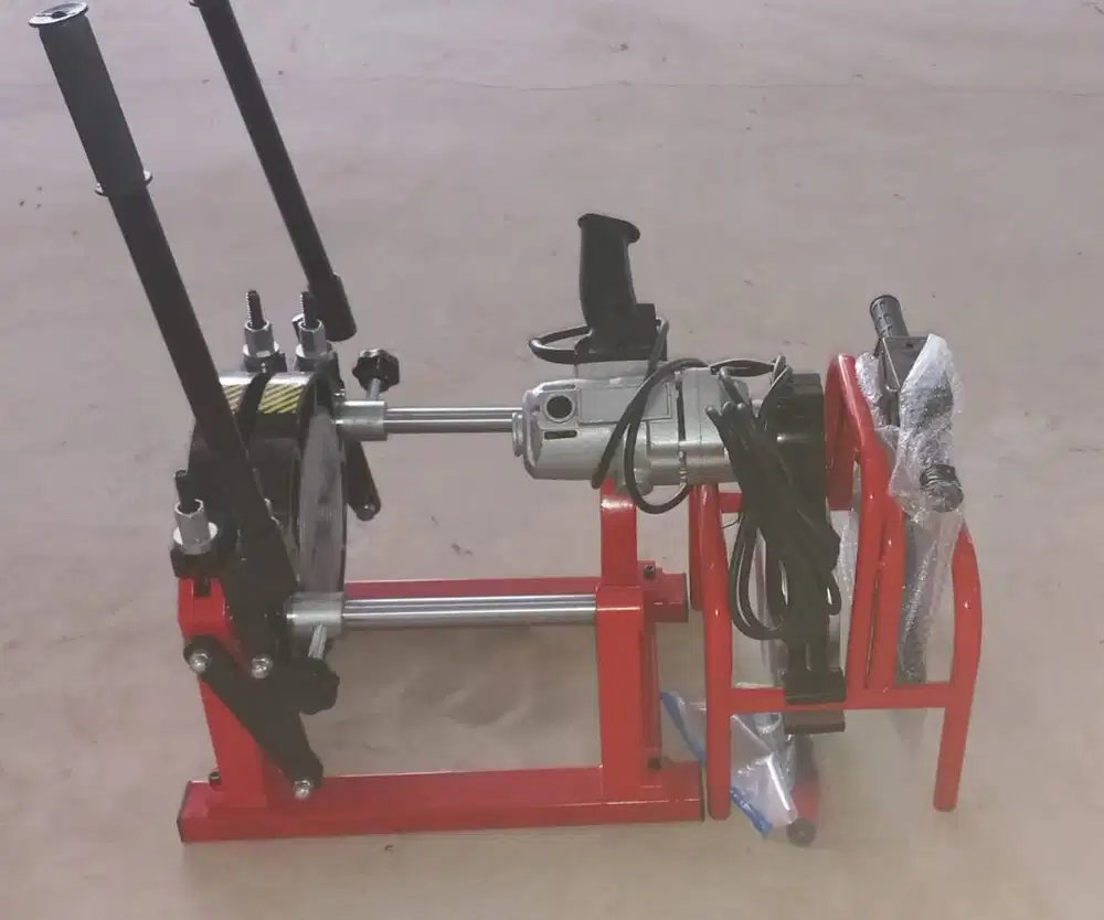 Alat Penyambungan Pipa Hdpe Type Dorong 200mm A2 T Manual Butt Fusion