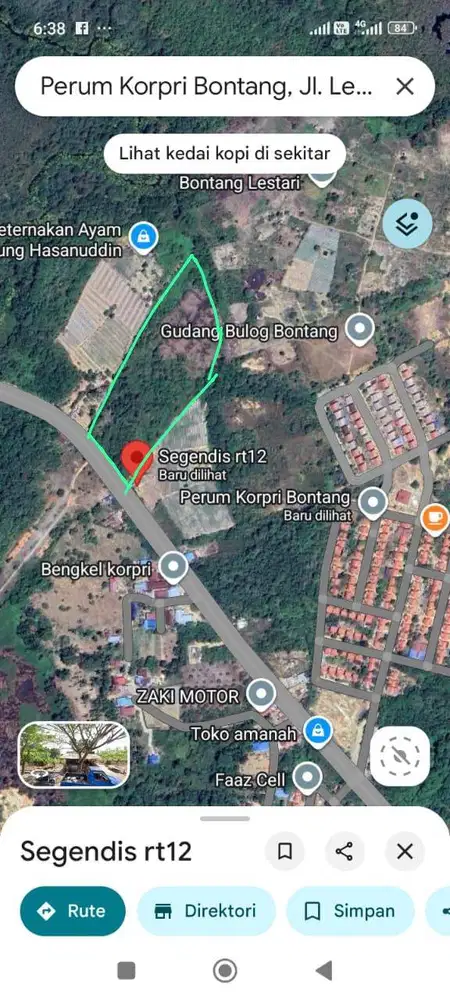 Tanah kaplingan insvestasi strategis masa depan