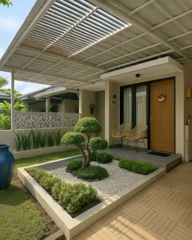 Jasa pembuatan taman minimalis