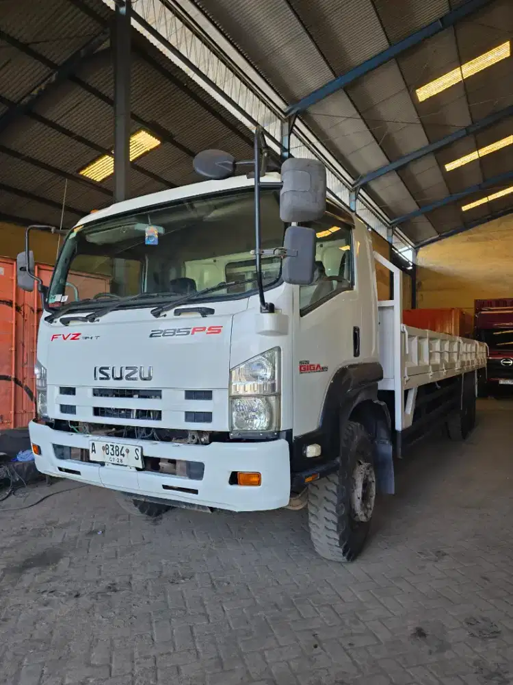 FS Isuzu Giga FVZ 285PS 6x4 Dobel Gardan Bak Besi 3way Low Odo 2018
