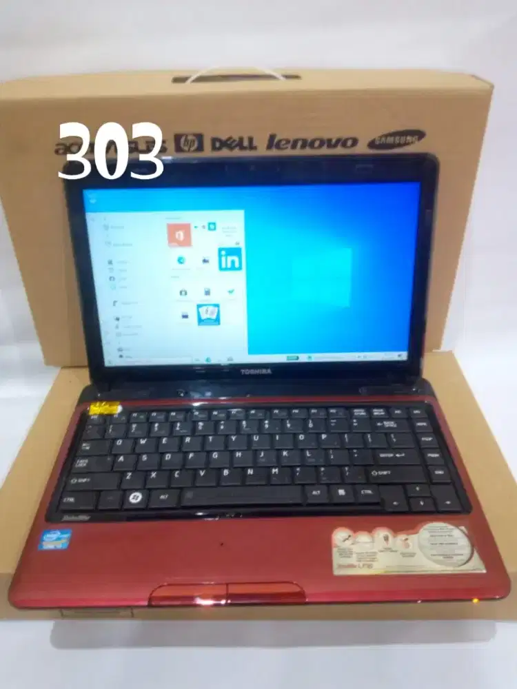 302. Toshiba L735 Sandybridge Core i3-2310M DDR 8GB 320GB 13.3 2 jam