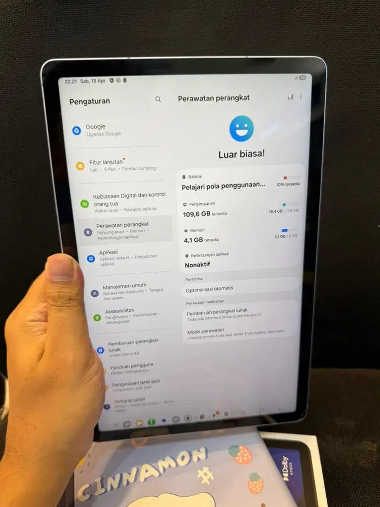 Samsung Galaxy Tab S10 FE 5G 8/128