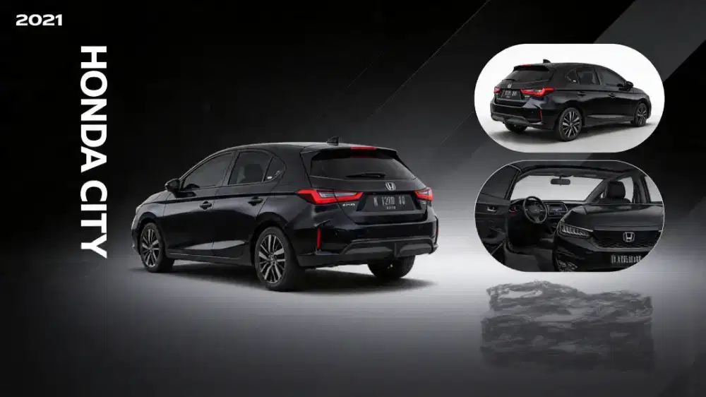 Honda City RS 2021 Black– Sporty, Terawat, Nego