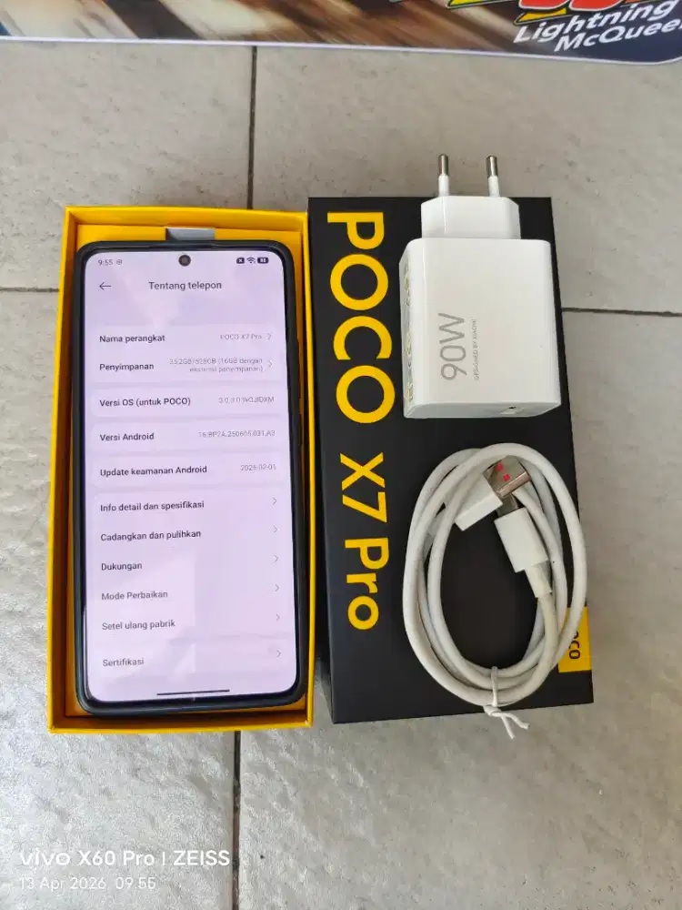 Poco x7pro 12/512 fullset nominus