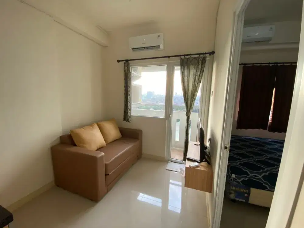 APARTEMEN SIAP HUNI TOWER NERINE 2BR FURNISH VIEW KOTA TERBUKA JAKARTA PUSAT