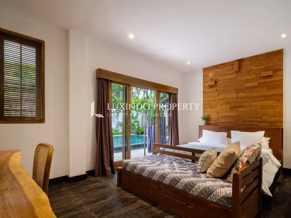 DISEWAKAN BULANAN VILLA DENGAN 3 KAMAR TIDUR DI CANGGU - Thumbnail 10