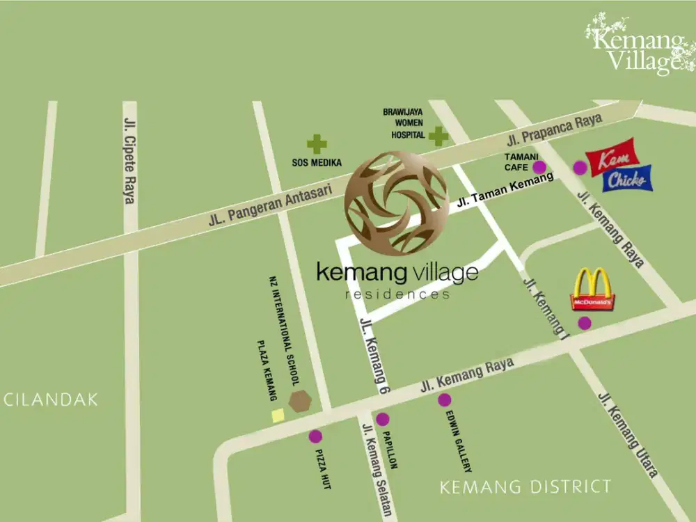 Dijual Apartemen premium Jaksel Kemanh Village Apartemen Mewah