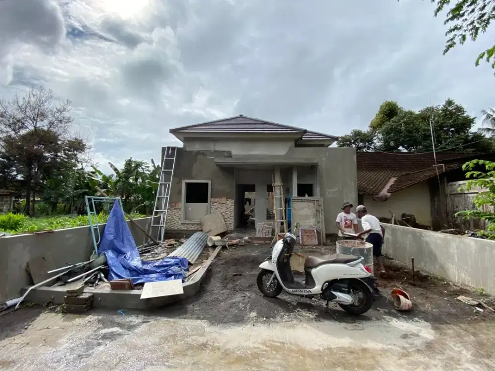 Sisa 1 Unit Terakhir, Rumah Siap Bangun Seyegan Harga Promo!