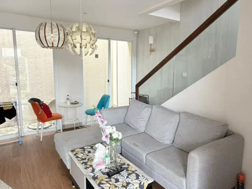 Rumah Full Furnish & Interior Premium View Danau Cluster Rossini Symphonia Gading Serpong