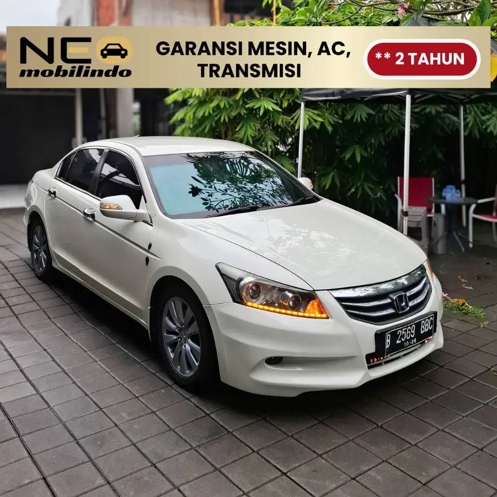 [ Garansi Mesin Matic ] HONDA ACCORD VTI-L 2.4 AT 2011 PUTIH