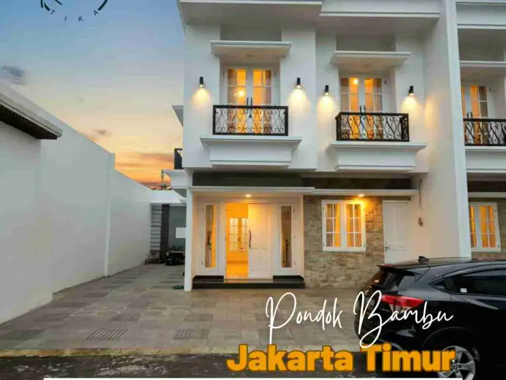 Rumah baru dalam cluster di Pondok Bambu Jaktim