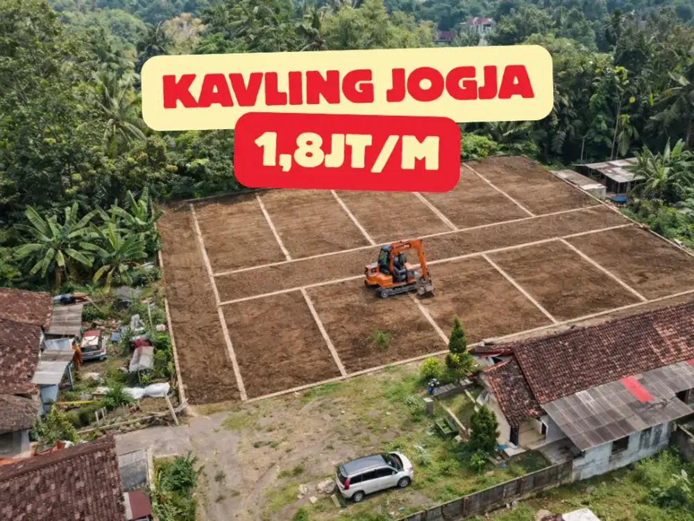 1 Juta-an Per Meter Tanah Dijual Di Jogja, SHM