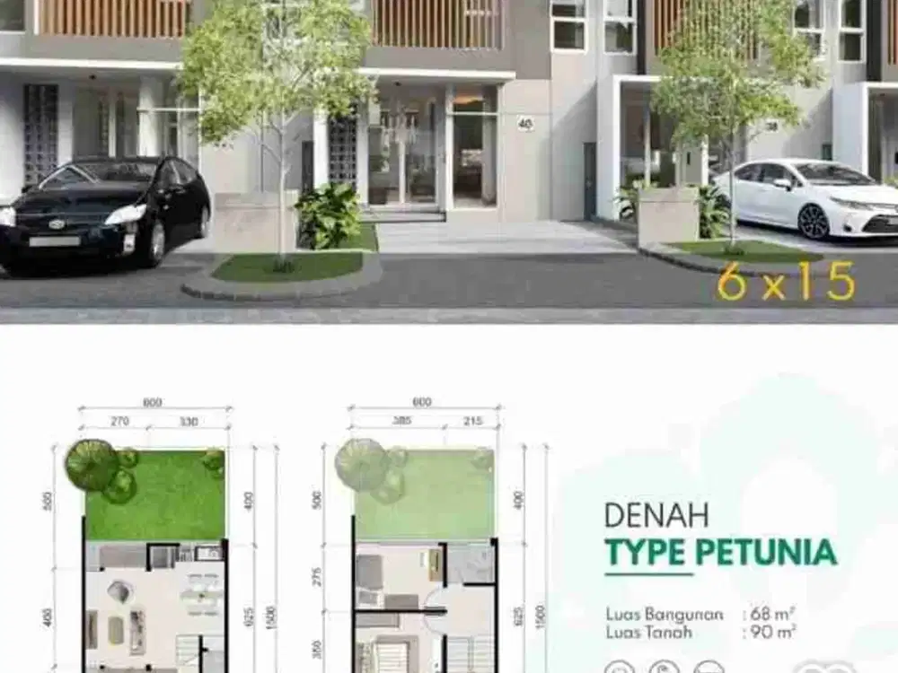 RUMAH FULL PERABOT DI BUKIT BARUGA